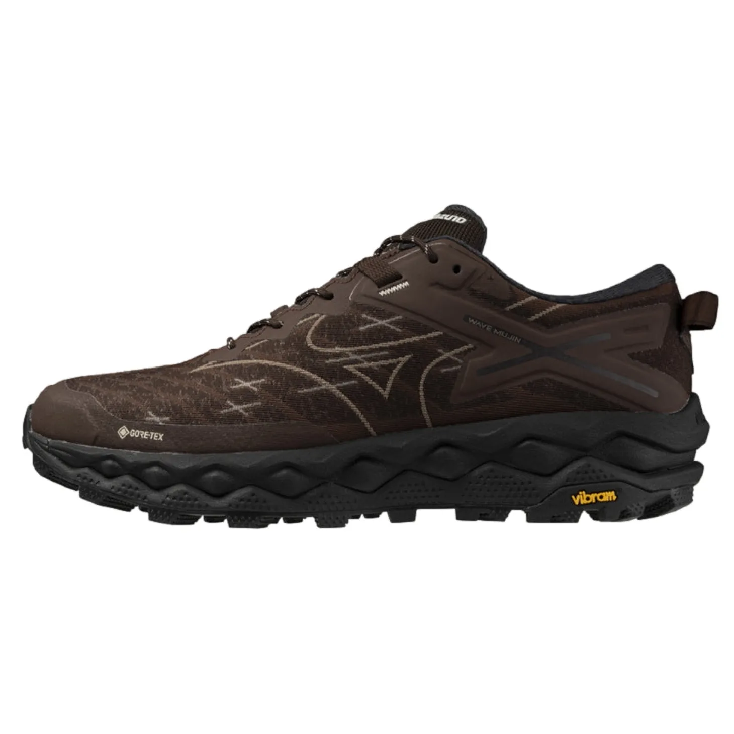 Mizuno WAVE MUJIN LS GTX Sko Brun