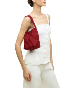 Naghedi Nomad Hobo Small Veske Rød