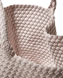 Naghedi St. Barths Medium Tote Shell Pink Veske Lyserosa