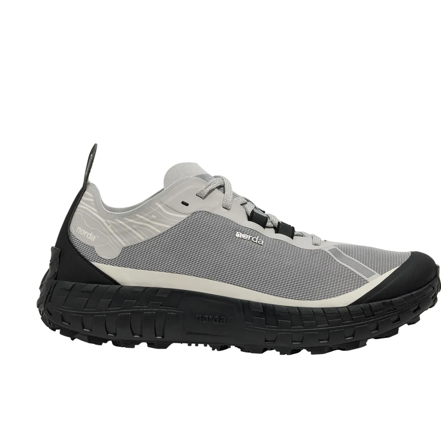 Norda 001 Pewter Sko Sort Og Grå