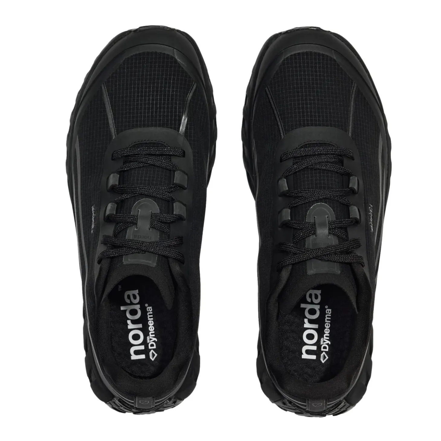 Norda 002 Stealth Black Sko Sort