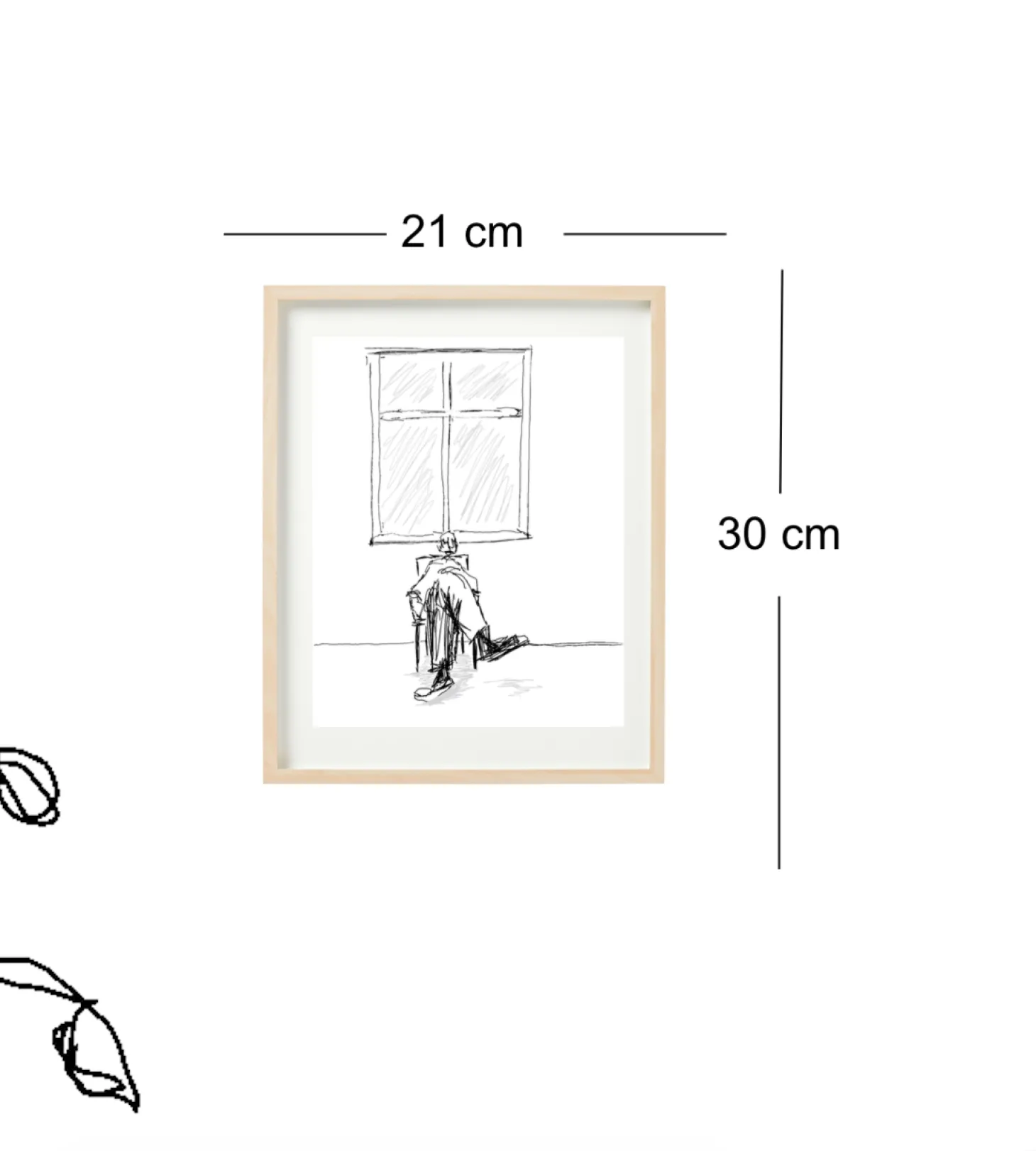 ole-kristian joki haukeberg Vindu A4 Kunst Hvit