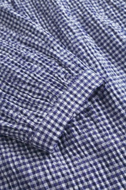 Once Untold Indiana String Blouse Skjorte Navy