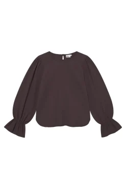 Once Untold Mercer Blouse Skjorte Brun