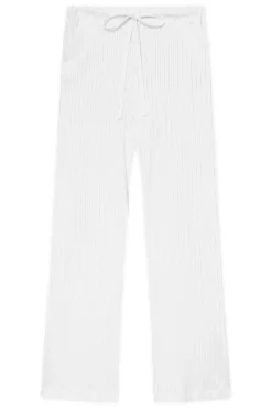 Once Untold Sophie Trouser Bukse Hvit