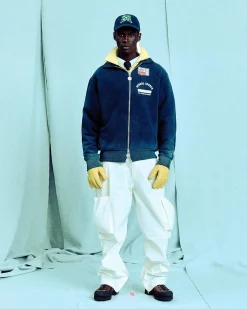 PAL The Last Pick Kid Colar Zip Genser Mørkeblå