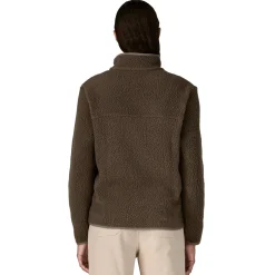 Patagonia W Retro Pile Jkt Otter Brown Jakke Brun