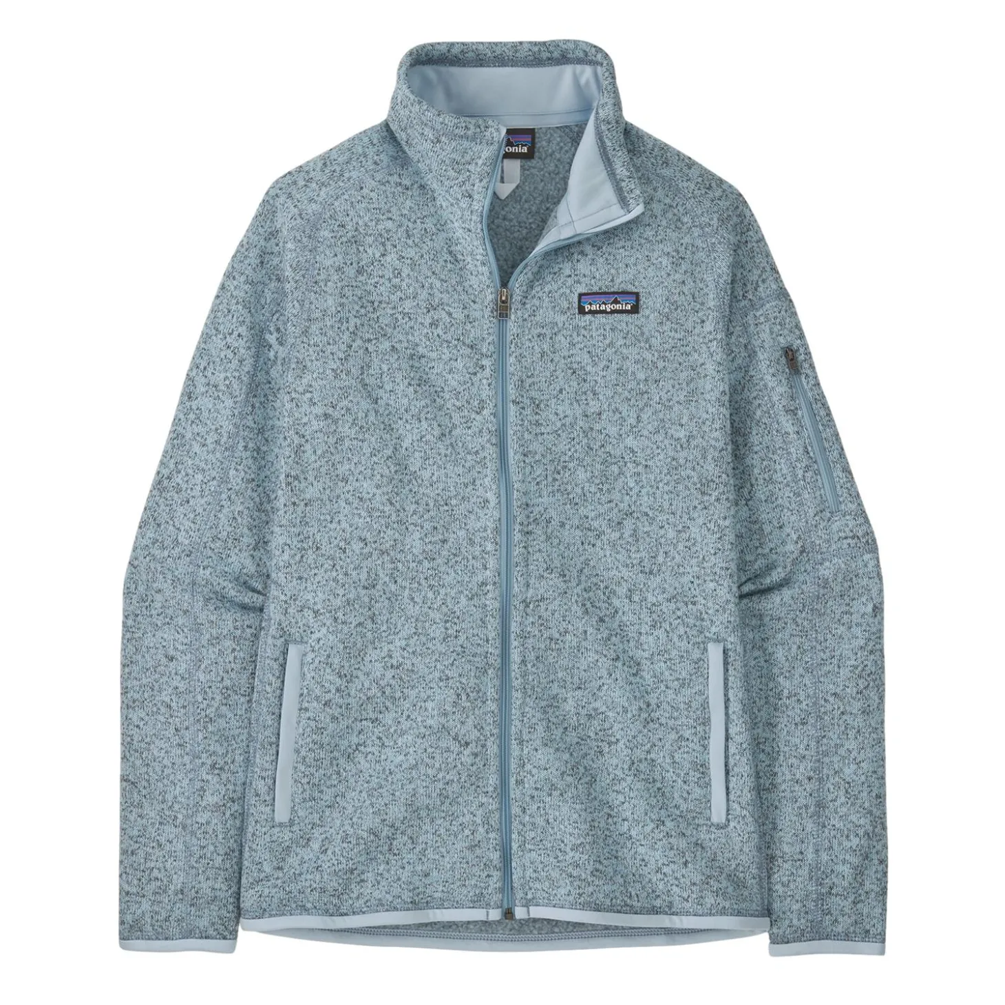 Patagonia W's Better Sweater Jkt Jakke Lyseblå