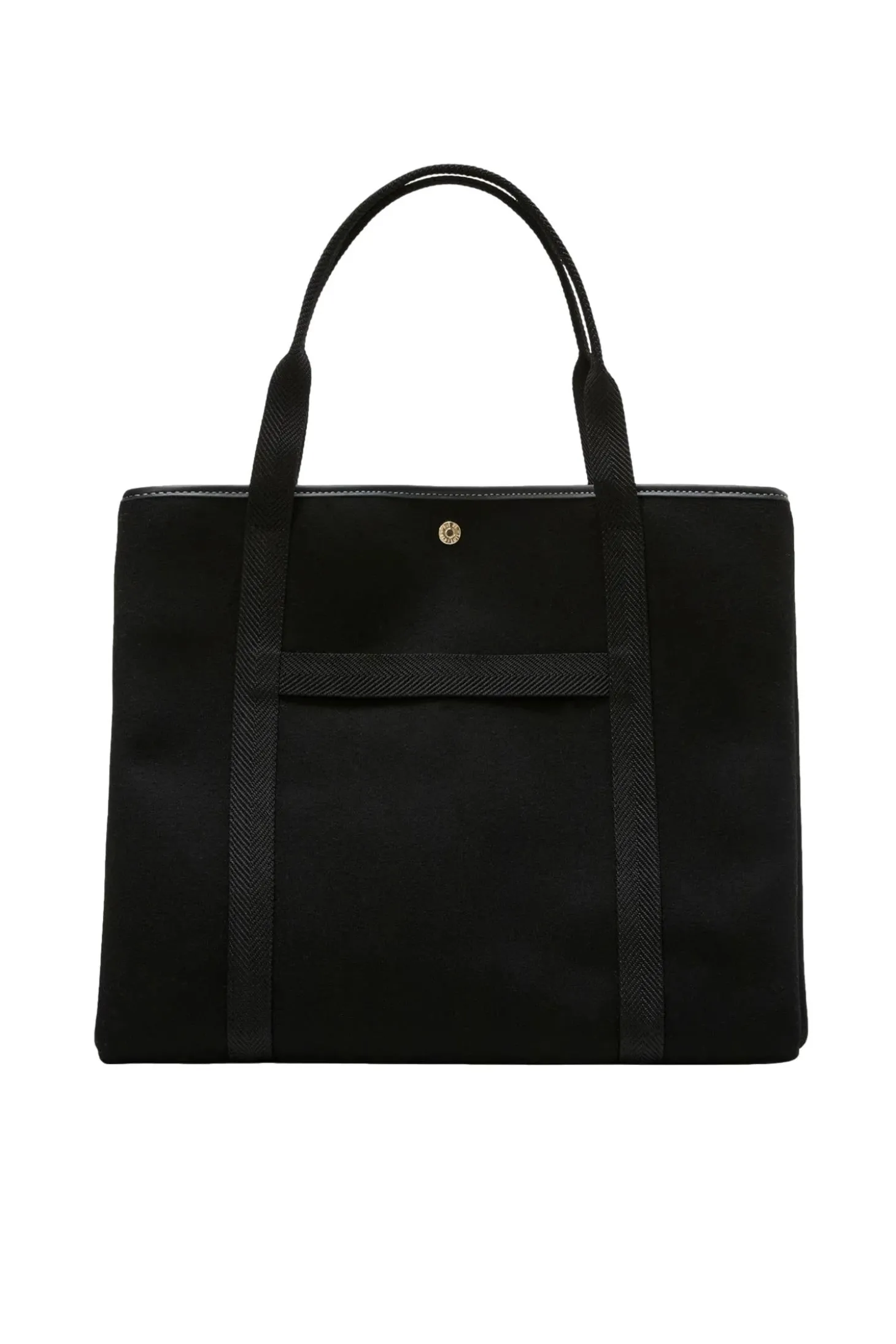 Rue de Verneuil Traversée L Whip Black Flannel Veske Sort