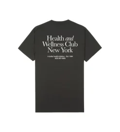 Sporty & Rich HWCNY T-Shirt T-shirt Vasket Sort