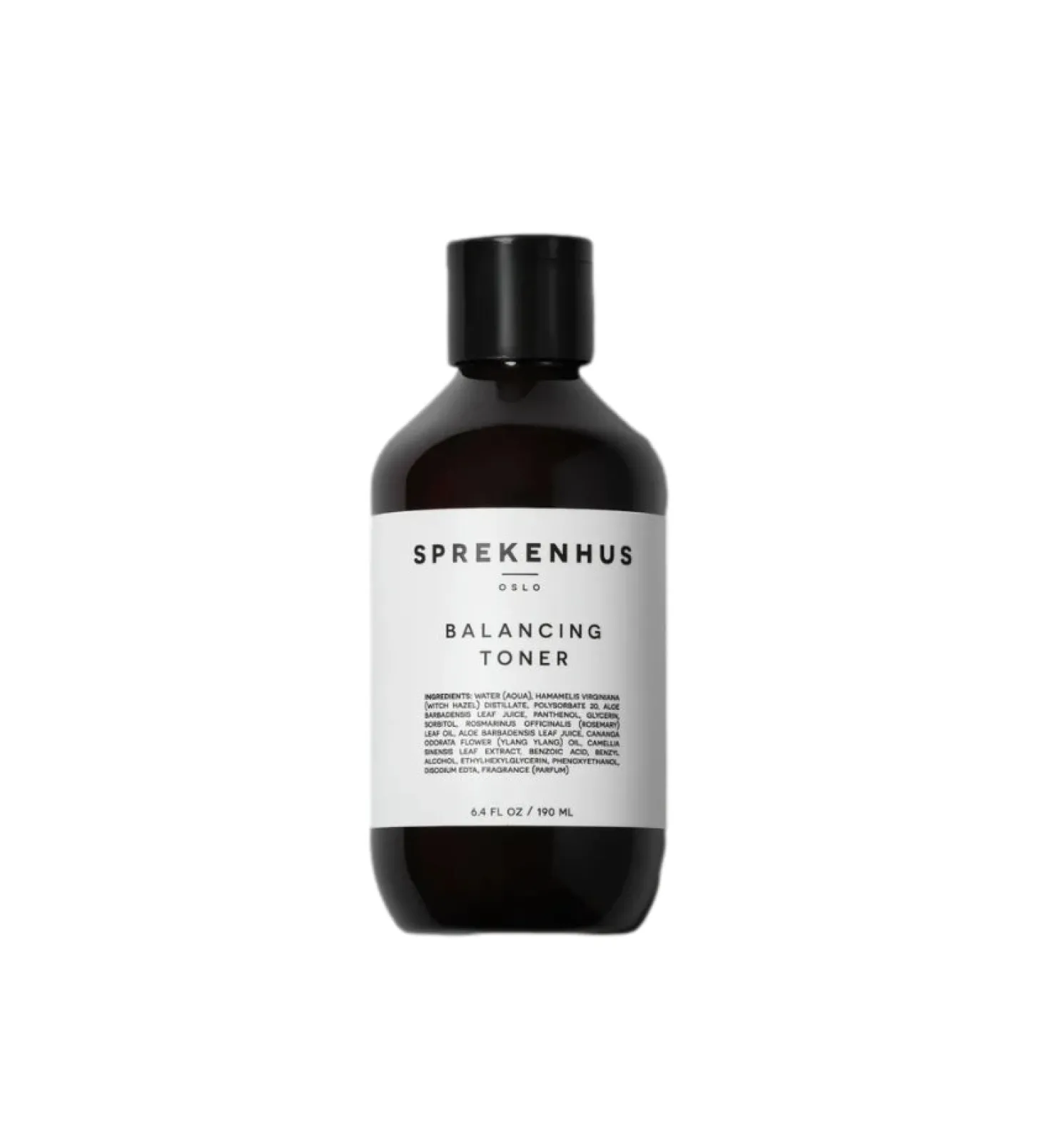 Sprekenhus Balancing Toner 190ml Ansiktsvann Gjennomsiktig
