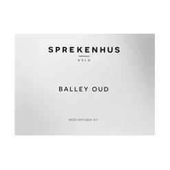 Sprekenhus Diffuser Kit 250ml - Balley oud Duftpinner Hvit