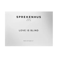 Sprekenhus Diffuser Kit 250ml - love is Blind Duftpinner Hvit