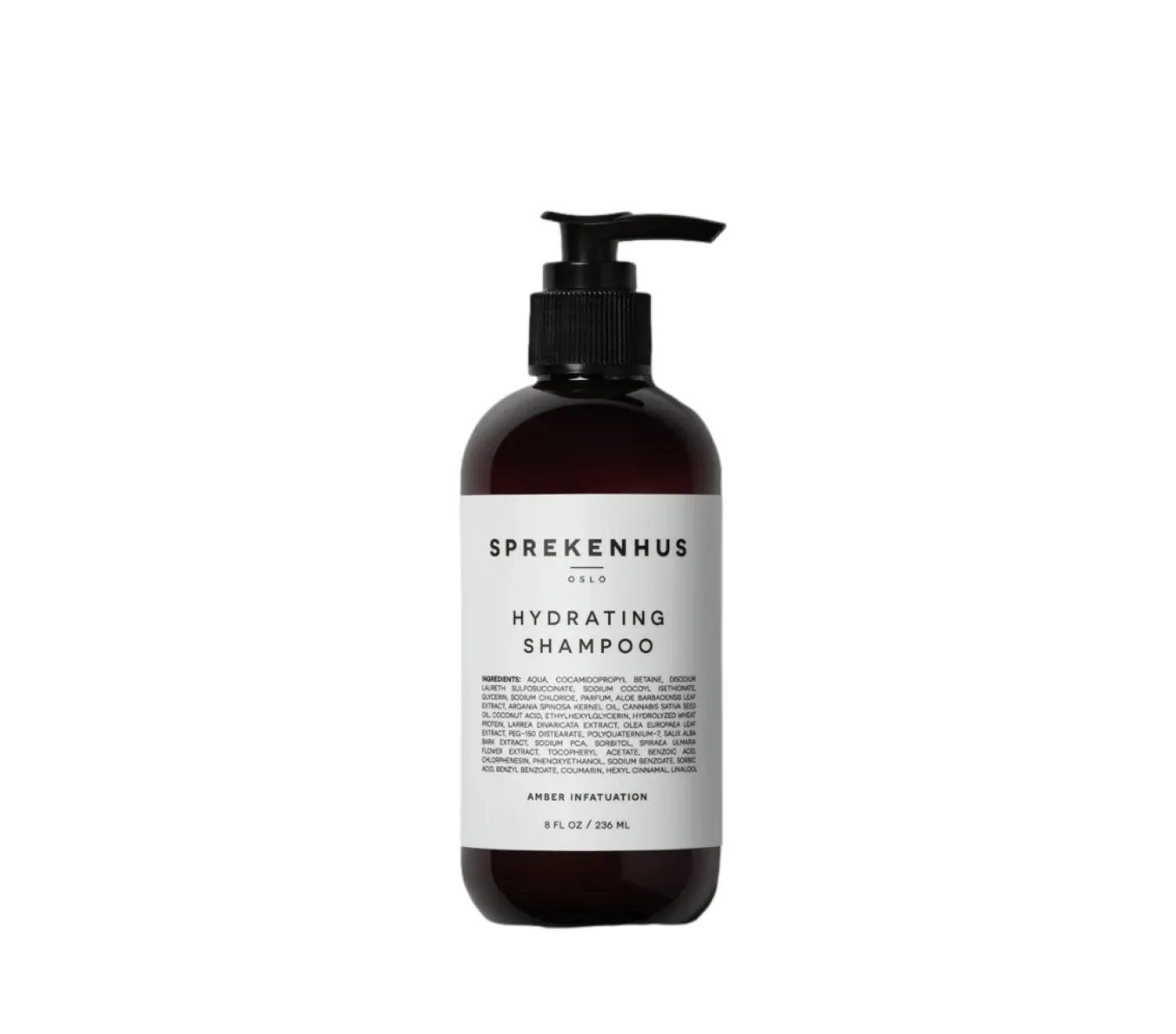 Sprekenhus Hydrating Shampoo. 236ml - Amber Infatuation Shampoo Gjennomsiktig