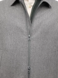 Tiger of Sweden Barnaby Zip Overshirt Grå