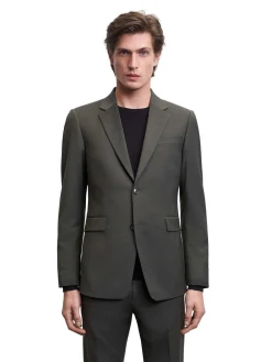 Tiger of Sweden Justins Travel Suit Blazer Dressjakke Mørkegrønn