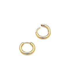 Tom Wood Classic Hoop Small Gold Øredobber Gull