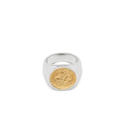 Tom Wood Coin Ring Gold Ring Sølv