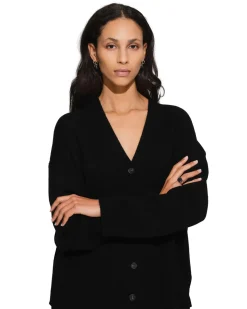 Tom Wood Cushion Larvikite Ring Sølv / Sort