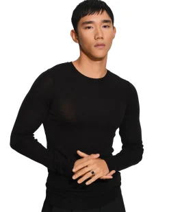 Tom Wood Kay Ring Black Larvikite Ring Sølv