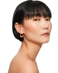 Tom Wood Twist Hoops Øredobber Gull