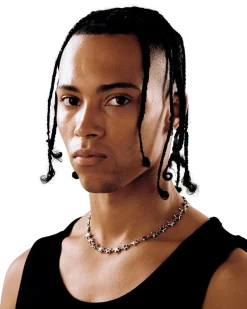 TwoJeys Black Enameled Stars Necklace Smykke Sølv / Sort