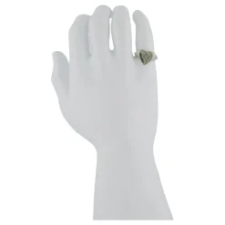 TwoJeys Icon Heart Ring Ring Sølv