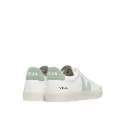 Veja Campo Extra White Matcha Sko Hvit Og Grønn