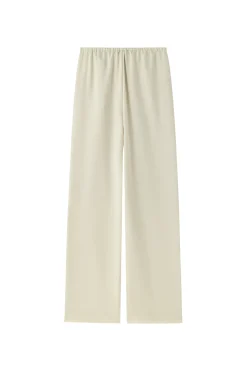 Viktoria Chan Esha Wide Leg Trousers Bukse Beige