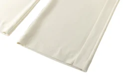 Viktoria Chan Esha Wide Leg Trousers Bukse Beige